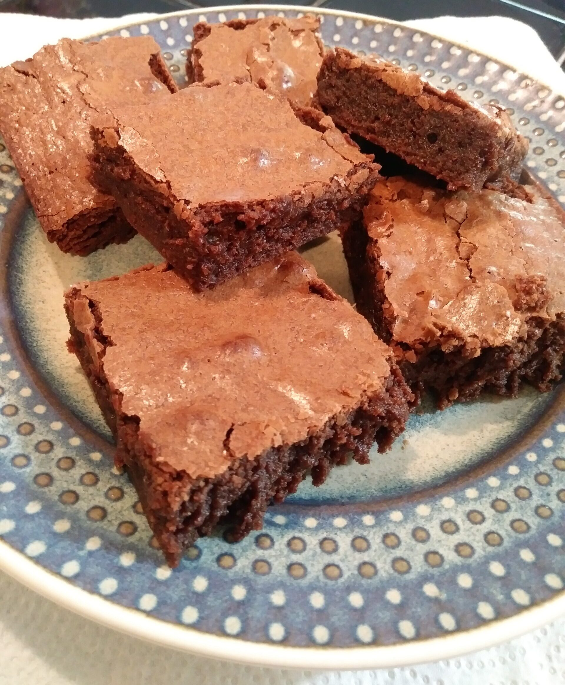 made from scratch fudge brownies