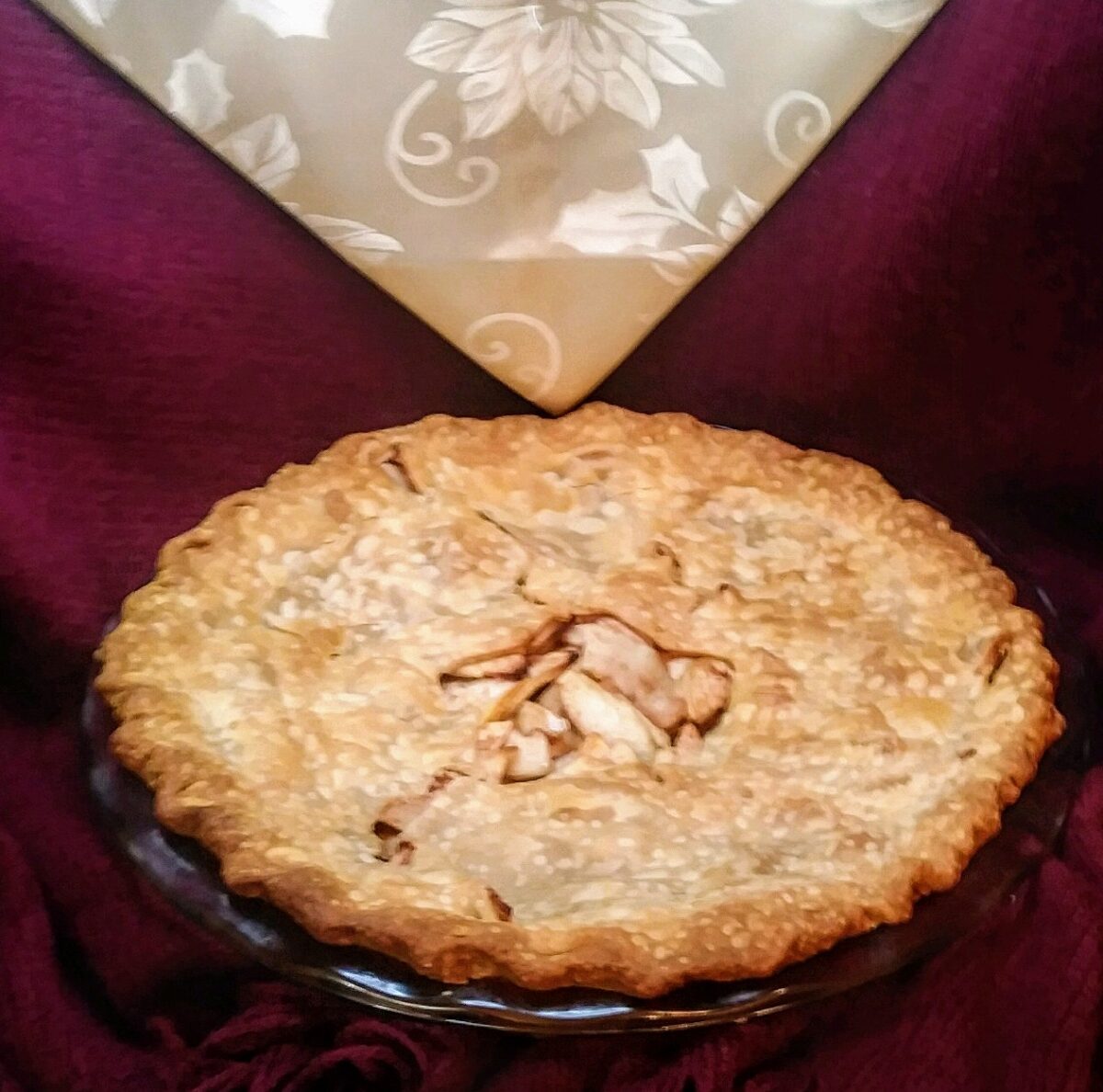 Baked Apple Pie with Stevia
