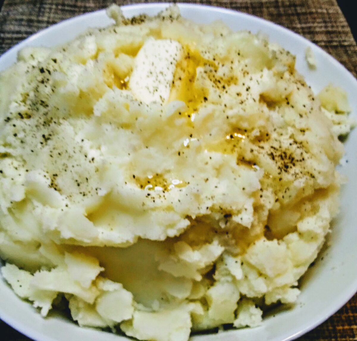 Creamy mashed potatoes