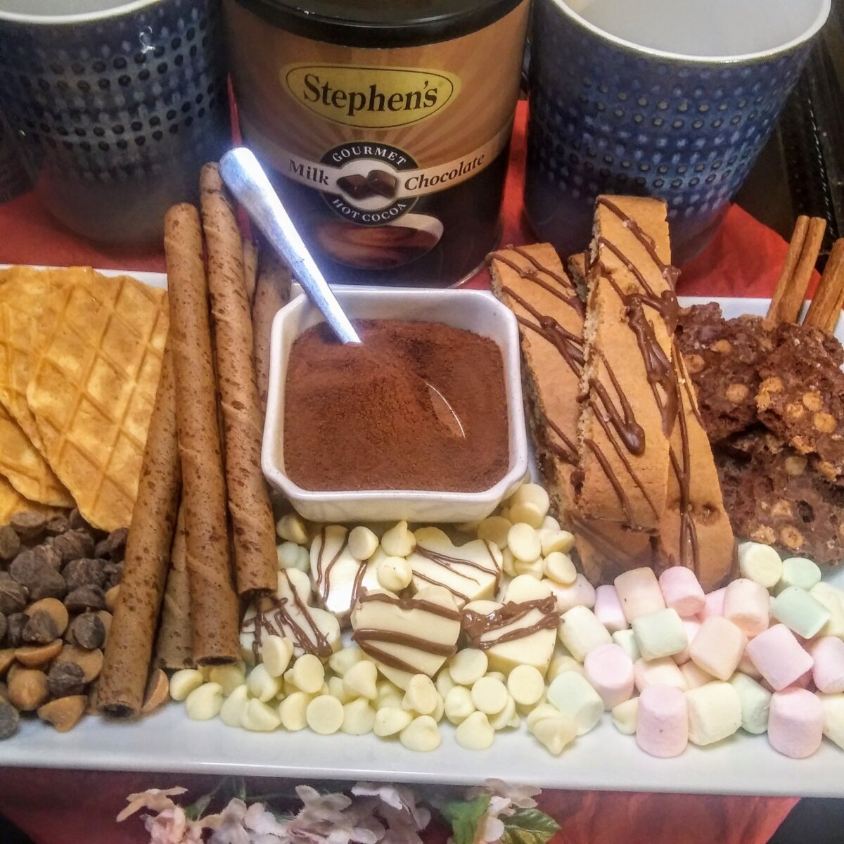 Hot Chocolate Charcuterie Board