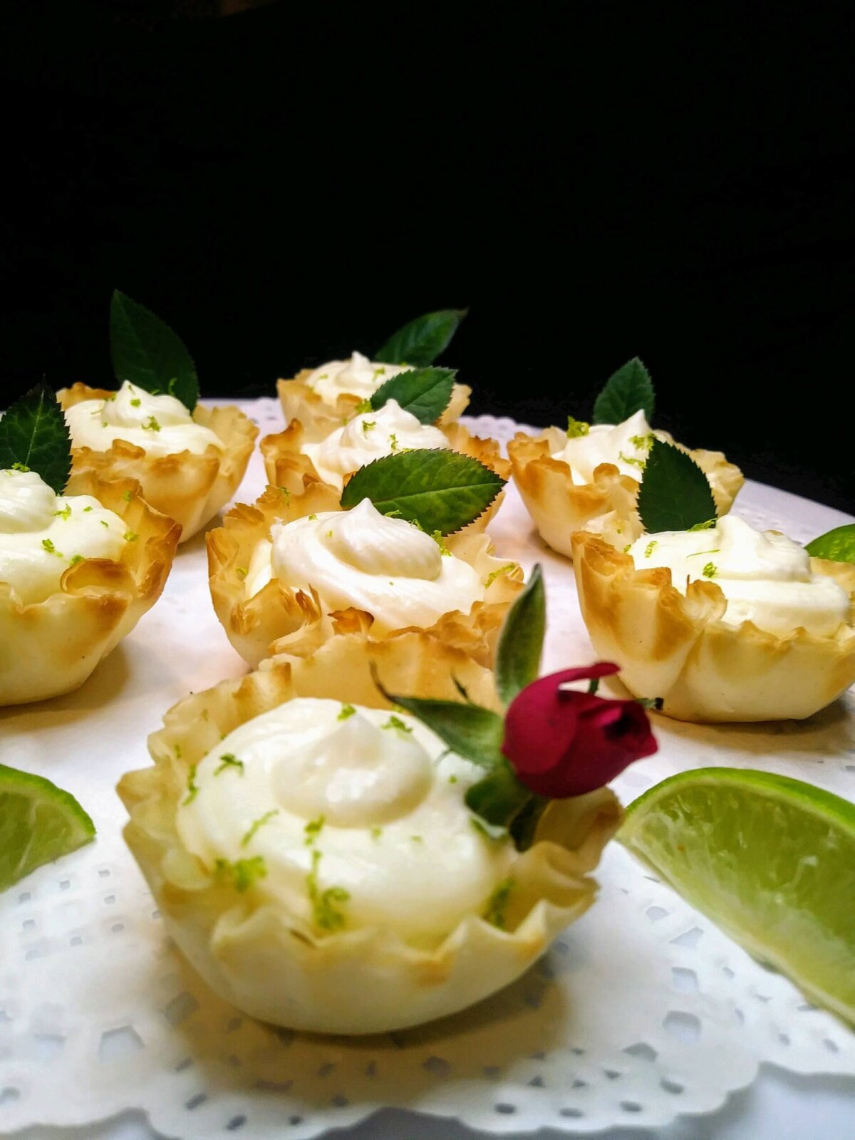 Key Lime Mousse Cups
